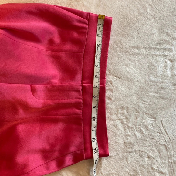 New! Alice + Olivia Jody High Waisted Front Slit Pant Candy Color 33567 - Picture 10 of 16